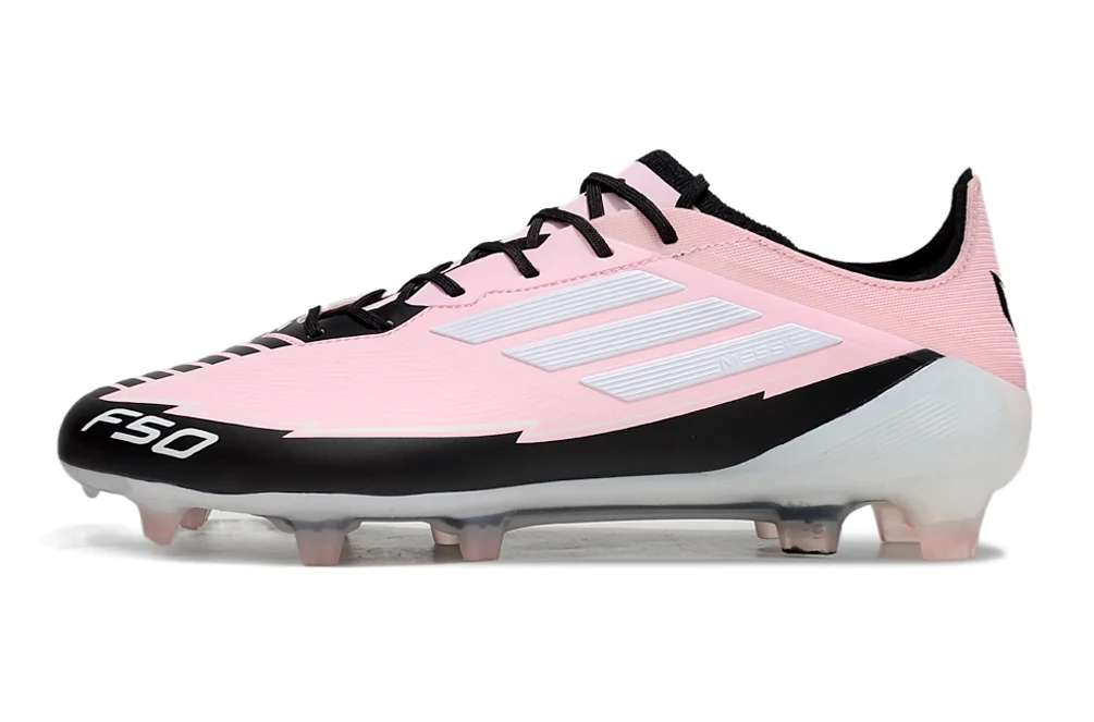 Chuteira Adidas F50 X Campo - Rosa/Branco