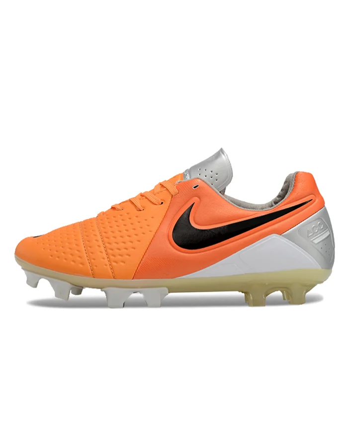 Chuteira Nike Tiempo CTR360 Maestri 3 Campo FG - Laranja/Prata