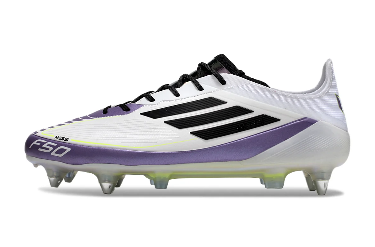 Chuteira Adidas F50 X Campo SG - Preto/Roxo/Branco