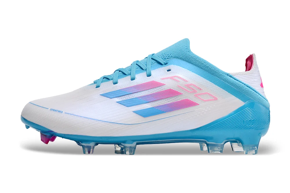 Chuteira Adidas F50 X Campo - Branco/Azul