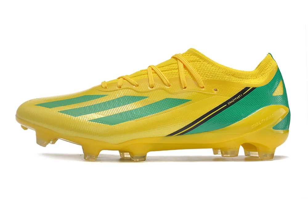 Chuteira Adidas X CrazyFast.1 FG - Amarelo/Verde