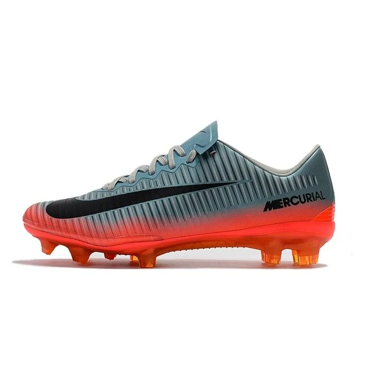 Chuteira Nike Mercurial Vapor 11 FG - Cinza/Laranja