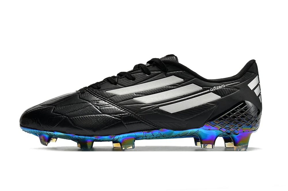 Chuteira Adidas F50 X Ghosted.1 FG - Preto/Branco