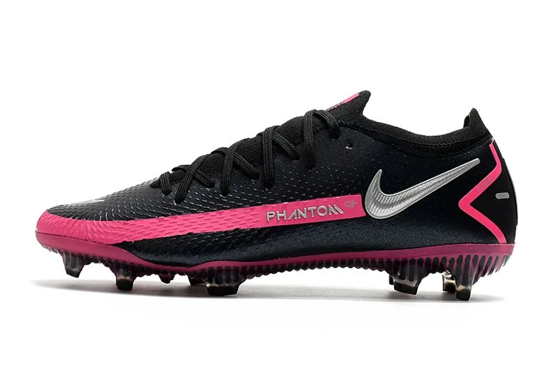 Chuteira Nike Campo Phantom GT Elite - Rosa/Preto