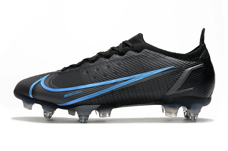 Chuteira Nike Mercurial Vapor 14 Elite SG Black Pack