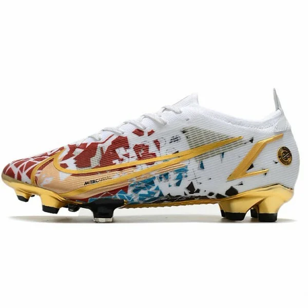 Chuteira Nike Mercurial Vapor 14 Elite Campo FG Record Breaking CR7