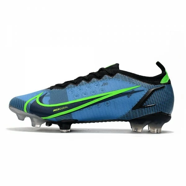 Chuteira Nike Mercurial Vapor 14 Elite Campo FG - Azul/Preto