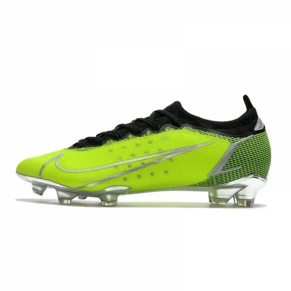 Chuteira Nike Mercurial Vapor 14 Elite Campo FG - Verde/Prata