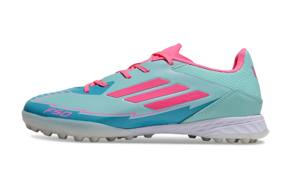 Chuteira Adidas X F50 Pro Society - Azul/Rosa