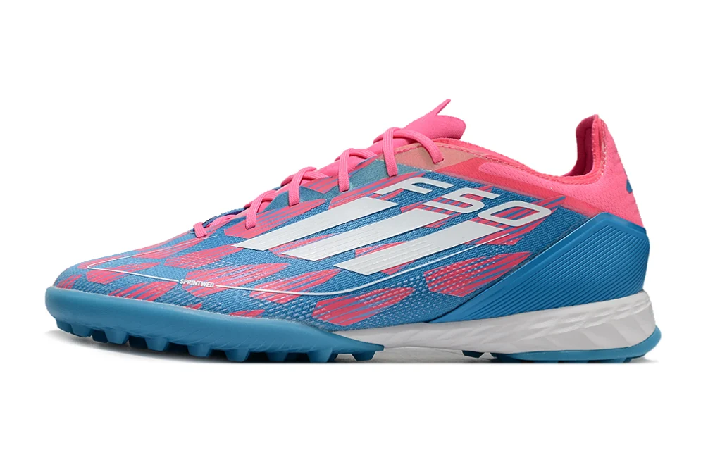 Chuteira Adidas X F50 Pro Society - Azul/Rosa