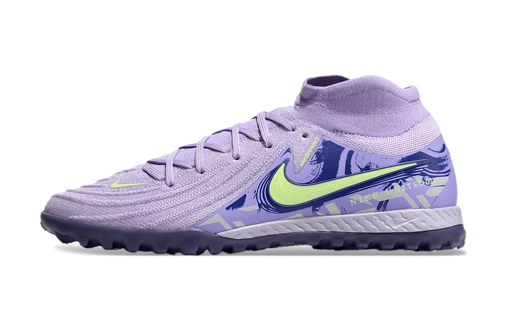 Chuteira Nike React Phantom Luna 2 Elite Society - Roxo United Pack