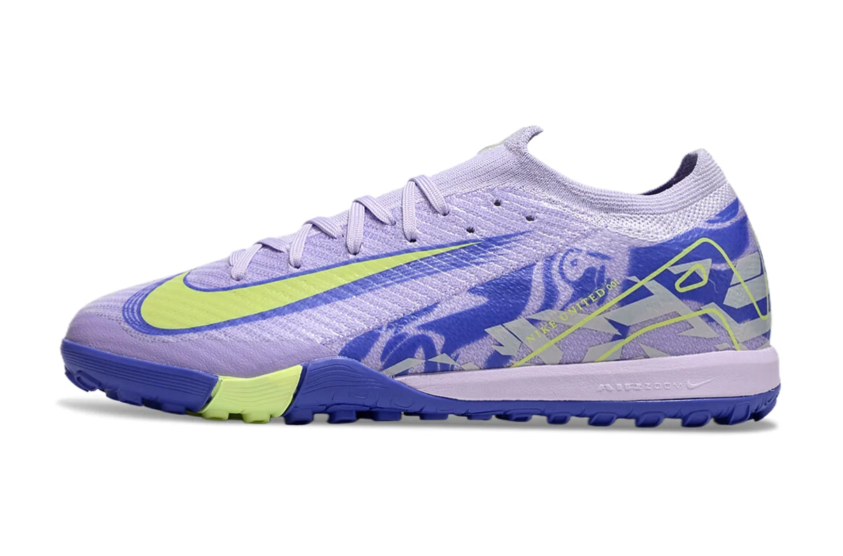 Chuteira Nike Mercurial Vapor 16 Elite Society - Roxo/Azul/Verde