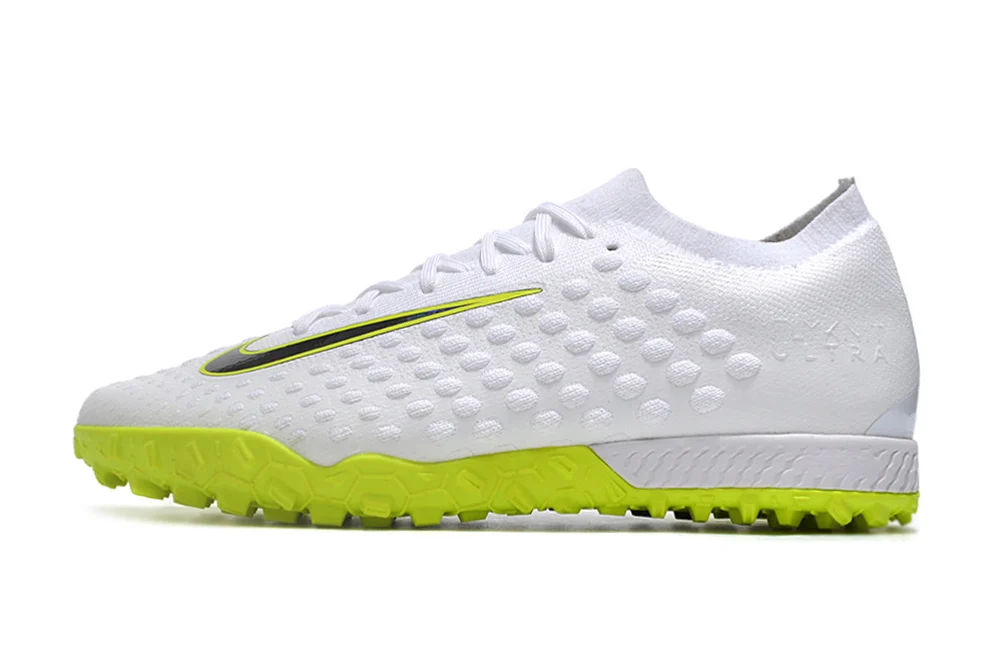 Chuteira Nike Phantom Ultra Venom Society TF - Branco/Verde