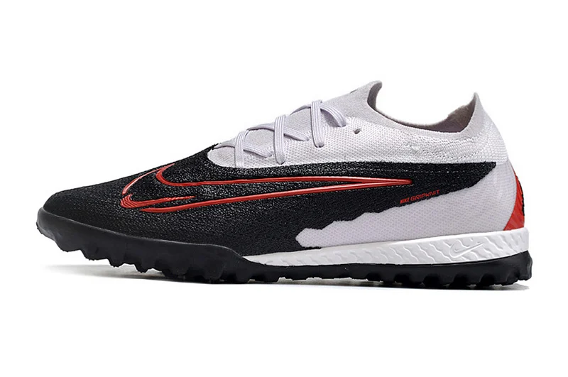 Chuteira Nike Phantom GX Elite Society TF - Branco/Preto/Vermelho
