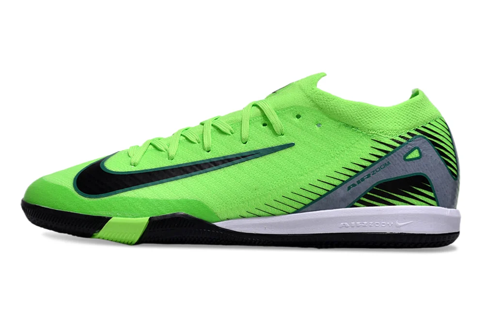 Chuteira Nike Mercurial Vapor 16 Elite Futsal - Verde/Preto/Branco