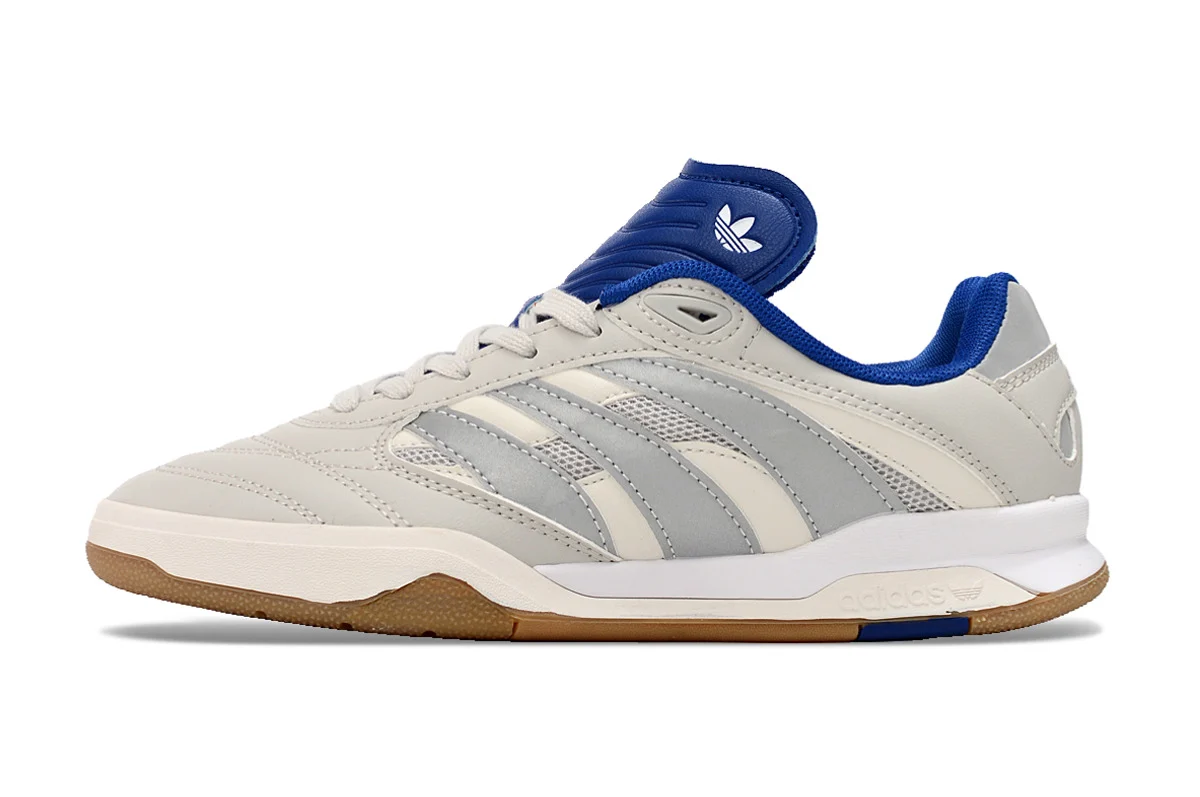 Chuteira Adidas Copa Mundial Futsal - Bege/Azul