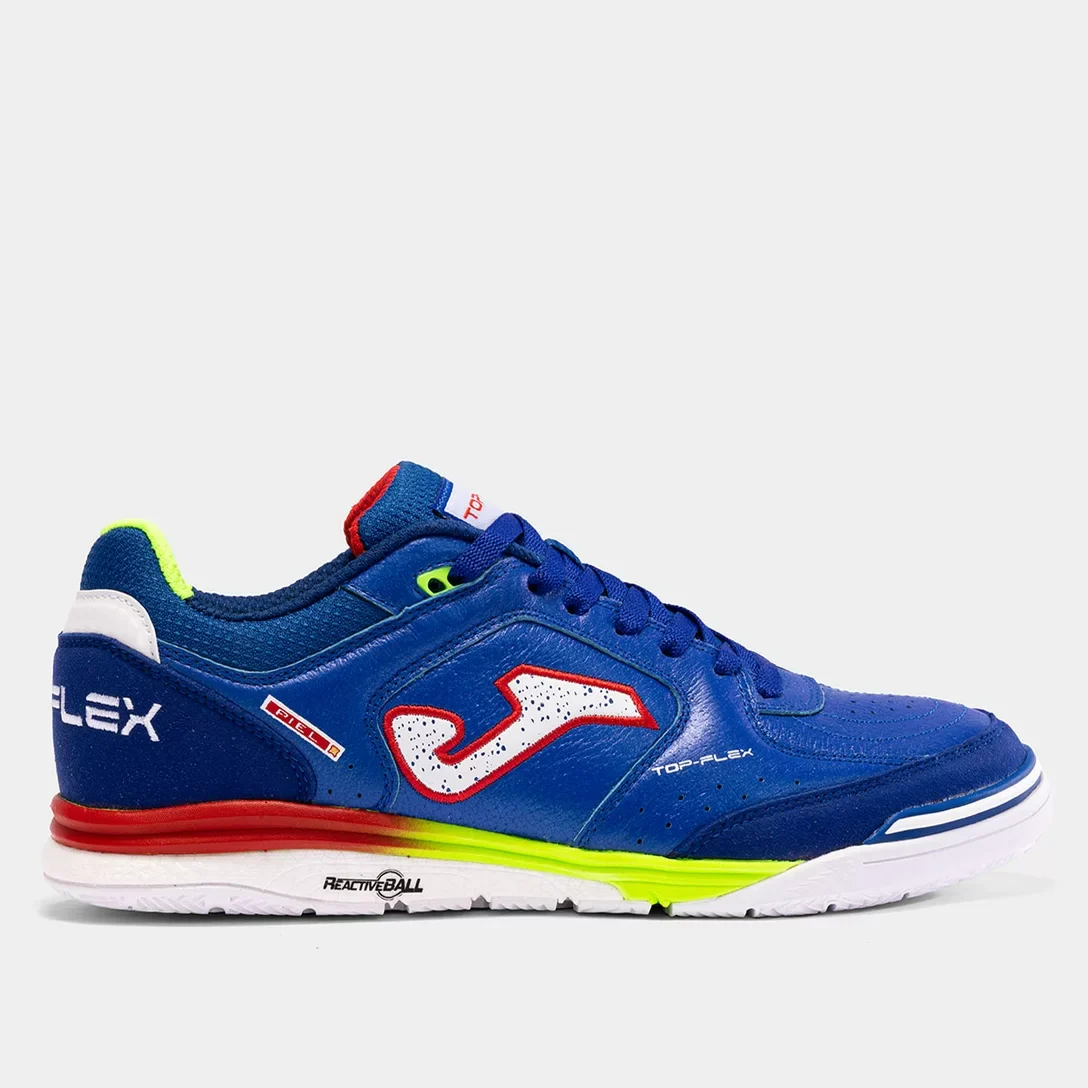 Joma Top Flex Rebound Futsal - Azul/Branco + Brinde (Pronta Entrega)