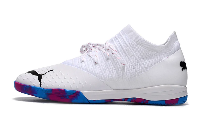 Chuteira Puma Future Z 1.3 Pro Cage Futsal - Branco/Colors