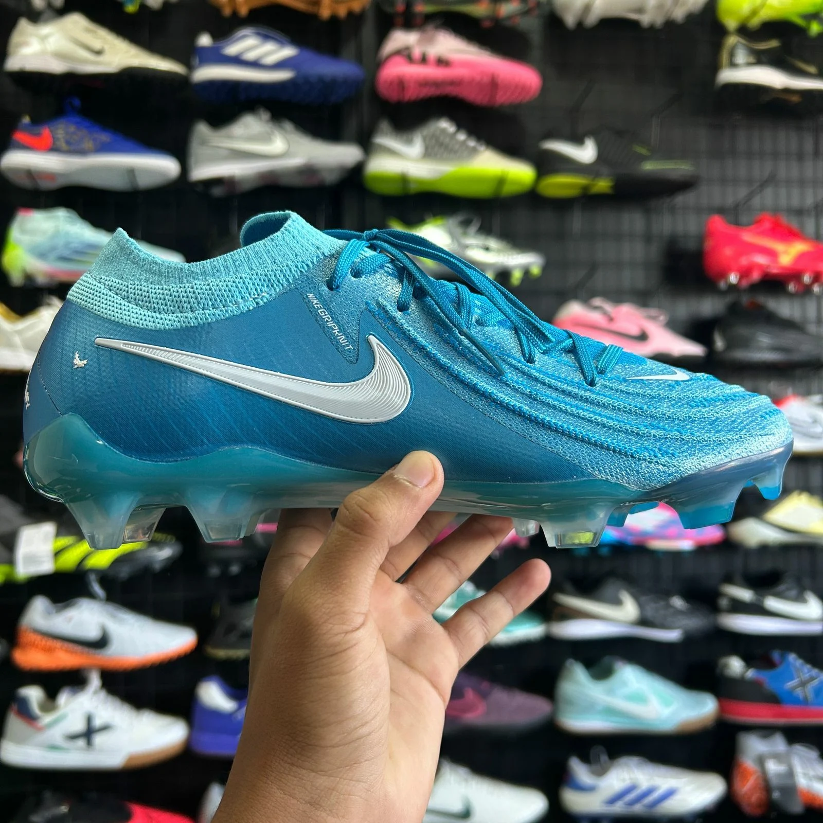 Chuteira Nike Campo Phantom GX2 Elite Campo FG + Brinde (Pronta Entrega)