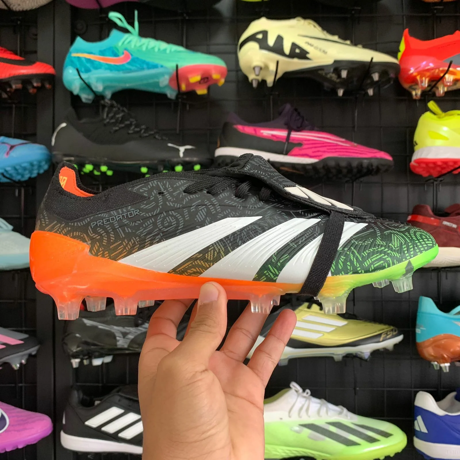 Chuteira Adidas Predstrike Elite Campo + Brinde (Pronta Entrega)